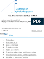 Passage Du MCD Au MLD