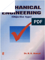 Objective Type Questions in Mechanical Engineering by Dr. R. K. Bansal