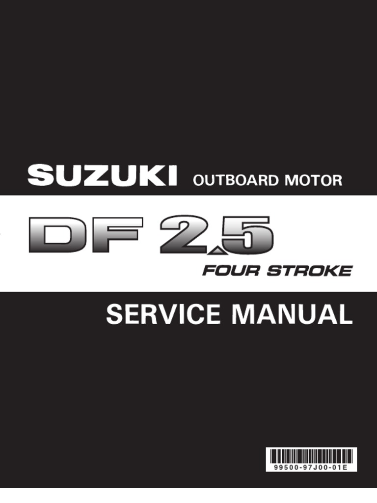 Suzuki DF2-5 Service Manual | PDF | Motor Oil | Gasoline