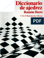 62 - Diccionario de Ajedrez - Ramón Ibero