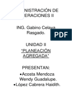 Administración de Operaciones II-2