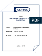 Ensayo Simulador de Operaciones Bancarias2222