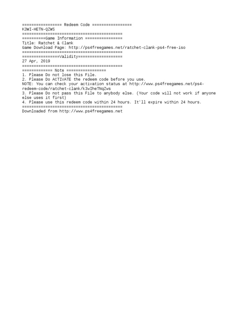 Ratchet & Clank Code Guide | PDF