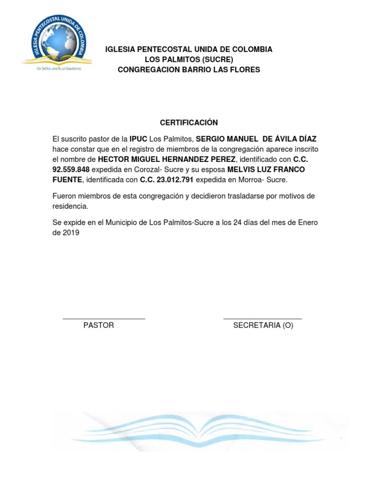 Carta de Traslado Ipuc