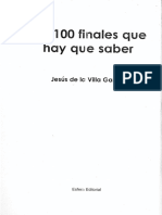 Los 100 Finales Que Hay Que Saber - Jesús de La Villa García