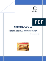 Histórico e Escolas Da Criminologia