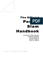 The Official Poetry Slam Handbook PDF