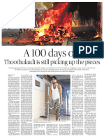 A 100 Days On,: Thoothukudi Is Still Picking Up The Pieces