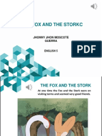 The Fox and The Storkc: Jhonny Jhon Moscote Guerra