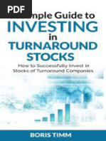 A Simple Guide to Investing in Turnaround Stocks_ How to Successfully Invest in Stocks of Turnaround Companies