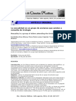 Diaz H. La Sexualidad en Un Grupo de Ancianos Que Asisten a Consulta de Urologia. 2015