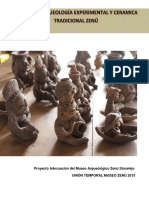 Taller Arqueologia Experimental y Ceramica Tradicional Zenu PDF