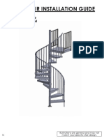 Spiral Stair Installation Guide: Salter - Continuous Sleeve - Aluminum Handrail - Galvanized