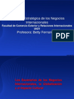 Gerencia Estratégica de Los Negocios Internacionales