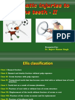 Ellis classification and management of traumatic dental injuries