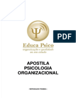 Psicologia Organizacional: Gestão de Pessoas e Cultura