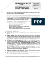 GOLD FIELD Manual Del Sistema Integrado de Gestión SSYMA PDF