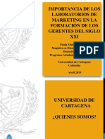 Importancia de Los Laboratorios de Marketing