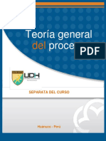 Separata de La Teoría General Del Proceso Peruano