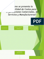 Cómo Se Presenta La Contabilidad de Costos