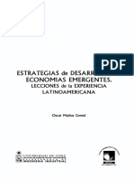 Muñoz, Ó. Estrategias de Desarrollo en Economías Emergentes.