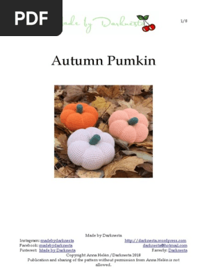 Autumn Pumpkin Eng