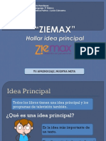 Ziemax - Hallar Idea Principal