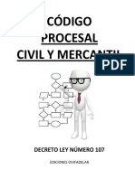 Decreto Ley 107 Código Procesal Civil y Mercantil