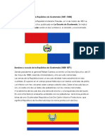 Bandera y Escudo de La República de Guatemala