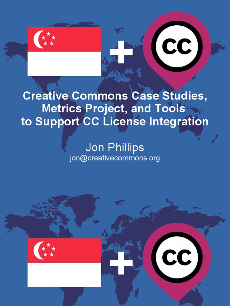 Creative Commons Case Studies, Metrics Project, and CC Integration ...
