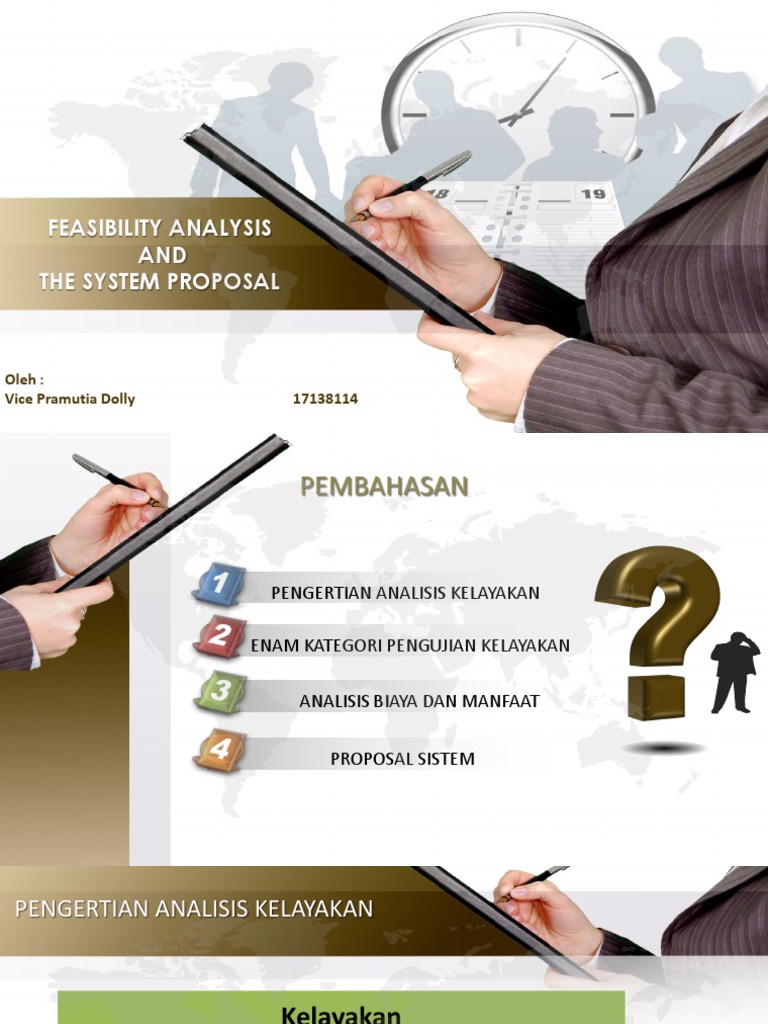 Feasibility Analysis And The System Proposal Pdf