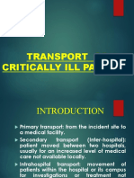 Critical Care Transport: Ensuring Safety During Patient Transfers