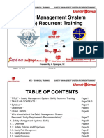 New SMS (Safety Management System) RECURRENT