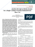 Air Flow Optimization Through An Intake System For A Single Cylinder Formula Studentfsae Race Car IJERTV6IS010147 PDF