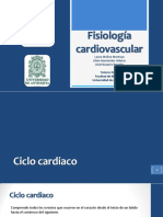 Tutoría Presión, Gasto, Ciclo Cardiaco y Control Cardiovascular