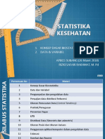 Statistika (1-2 Konsep Dasar Dan Data) - 15 Maret 2019