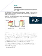 Piezoelectric Materials: Introduction: The Piezoelectric Effect