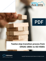 Twelve Step Transition Process