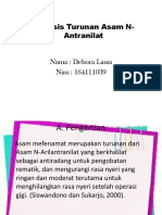 Analisis Turunan Asam N-Antranilat DHEBY