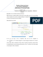 Keywords: Inversion Method, Method of Residues: XN XZZ DZ J