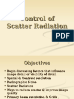 Control of Sactter Radiation Week 9