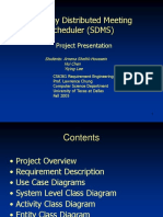 Synergy Distributed Meeting Scheduler (SDMS) : Project Presentation