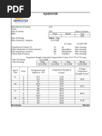 Cement Test Reports