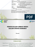 Materi Pengelolaan Limbah Medis Dalam Situasi Darurat 2019.pptx