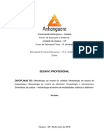 Trabalho Desafio Profissional - 5 Semestre 2018