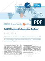 2013 PERISA CaseStudy2 Private Sector SADC Payment Integration System