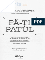 Fa-ti Patul - William H. McRaven