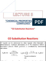 Chemical Properties of M-Co Complexes