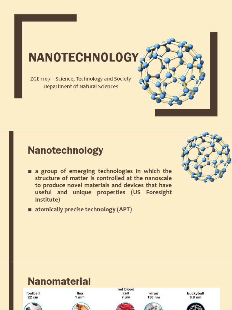 Overview of Nanotechnology and Its Applications | PDF | Social Science ...