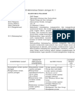 SILABUS Administrasi Sistem Jaringan XI